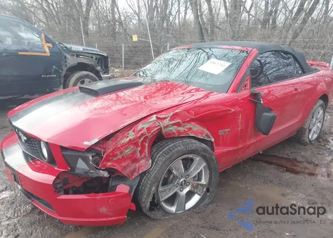2006 Ford Mustang Gt из США, поврежденный, VIN 1ZVFT85H765215205